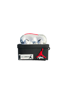 Jordan 4 Retro Fire Red AirPods Case